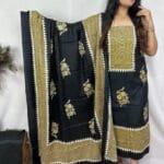 satin & satin dupatta heavy malmal